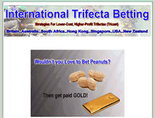Tablet Screenshot of internationaltrifectabetting.com